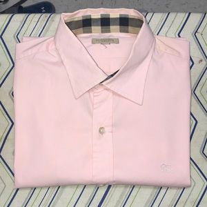 Stretchy Burberry Button Down